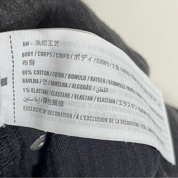 Abercrombie & Fitch Curve Love High Rise Mom Jean Black size 24 - Picture 13 of 13